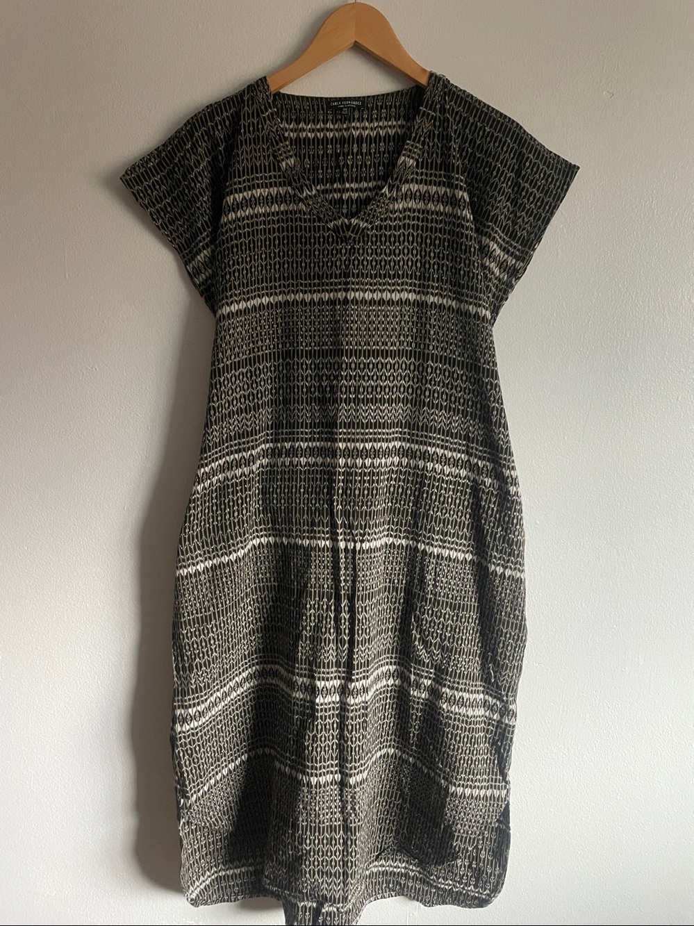 Carla Fernandez Rebozo Dress One Size